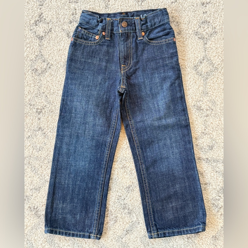 GAP BabyGap Toddler Straight leg dark Blue Jeans size 4